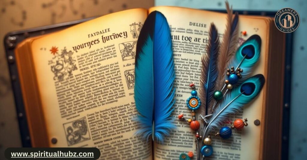 Comparison of blue feather symbolism in biblical texts and global cultures