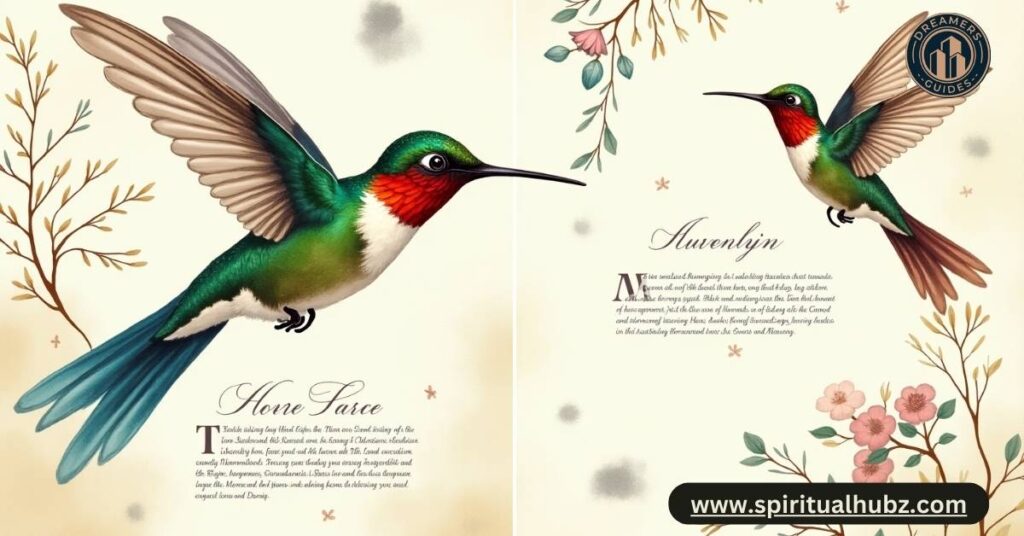 Hummingbird in Art and Literature