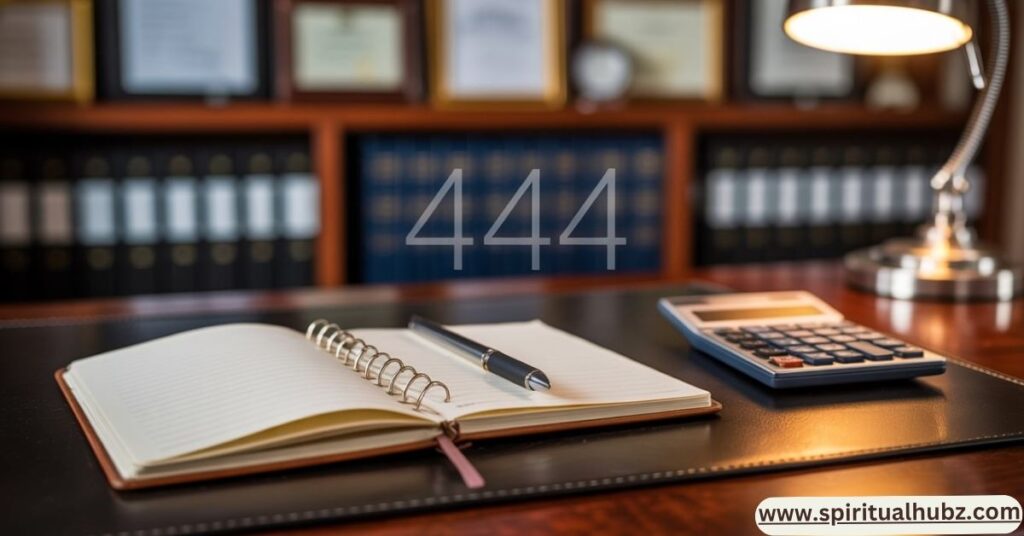 444 Angel Number Meaning for money – Financial stability and divine abundance