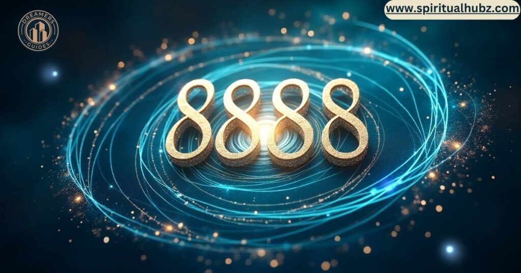 Numerology chart showing 8888 Angel Number for personal growth and development