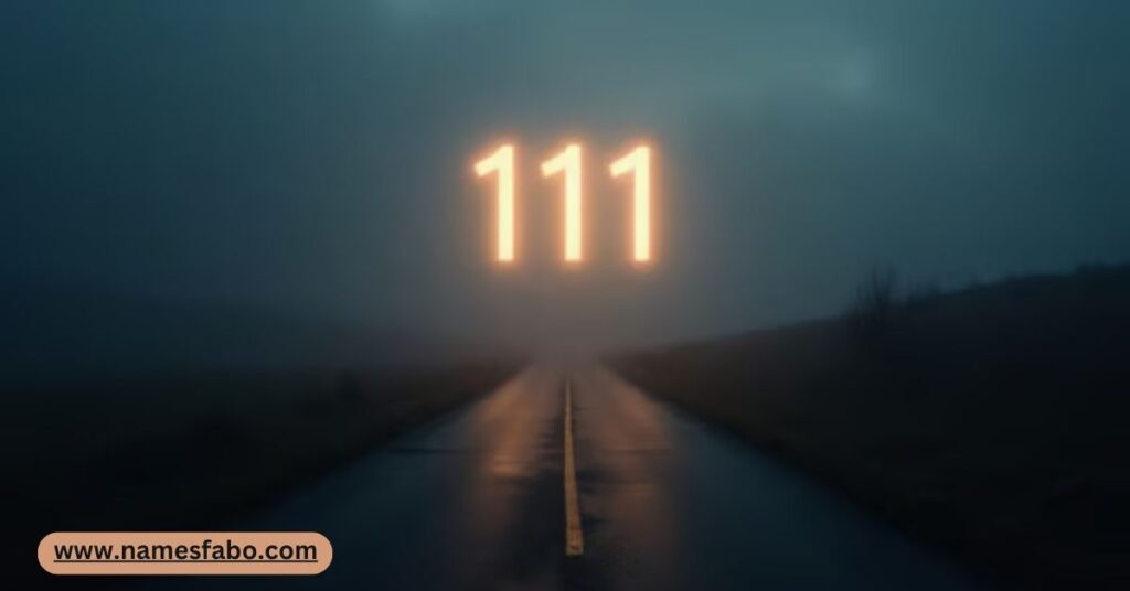 Is 111 a warning? Angel number 111 meaning shown with forked path symbolizing spiritual caution and decision-making