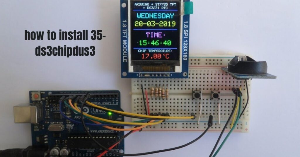 how to install 35-ds3chipdus3