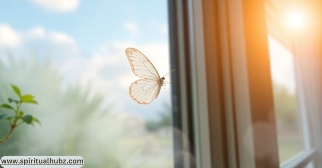 White butterfly meaning for health and wellness – healing, spiritual renewal, and emotional balance.